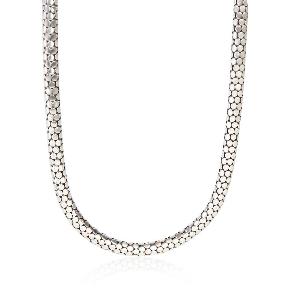 John Hardy Sterling Silver Dot Chain Necklace